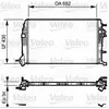 Radiateur de moteur - VALEO - 735181 - RAD MOT RENAULT Scenic III