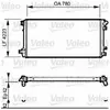 Radiateur, refroidissement du moteur 735112 Valeo 735112