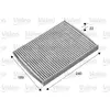 Filtre, air de l'habitacle CLIMFILTER PROTECT VALEO, par ex. pour Ford