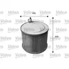 Valeo 715633 Filtre, air de l'habitacle