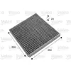 Valeo 715671 Filtre, air de l'habitacle