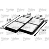 VALEO Filtre d'habitacle pour MAZDA: 2 & FORD: Fiesta (Ref: 715642)