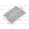 Filtre d'habitacle (filtre à pollen) VALEO 715649