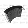 Filtre, air de l'habitacle CLIMFILTER PROTECT VALEO, par ex. pour BMW
