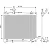 Radiateur, refroidissement moteur VALEO 701216