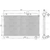 Radiateur, refroidissement moteur VALEO 701561