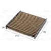 Filtre d'habitacle - VALEO - 701021 - FH Polyph Yaris, RAV 4