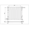 Radiateur moteur VALEO 701140