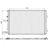 Radiateur, refroidissement moteur VALEO 701395