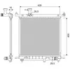Radiateur, refroidissement moteur VALEO 701328
