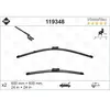 Valeo SWF 119348-VAL VisioFlex OE-119348-Set de 2 x Longueur 600 mm