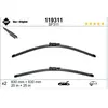 Valeo Balai d'essuie-glace ORIGINAL VISIOFLEX SET SWF, par ex. pour Iveco