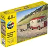 1:24 Heller 52331 Citroën HY Busje met Goederen Aanhanger - Starter Ki...