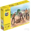 Heller Maquette Starter kit : Figurines travailleurs de la route (3) - 1/24