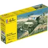 Maquette Heller US 1/4 ton truck-trailer 1/72 1/72 - Maquette militaire - HELL79997