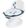 BEBECONFORT Mini toilette Panda, Pot avec bruit de chasse d'eau, Bleu