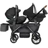 Poussette Chariot Double Helios Mineral Graphite