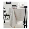 Home Maison Nappe rectangulaire scandinave" polyester beige 150x350 cm"