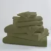 TRADILINGE Drap de bain uni et coloré coton vert tilleul 150x100