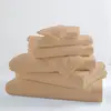 Lot de 6 gants de toilette coton peigné Douceur TRADILINGE  Coton