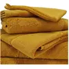 Lot de 6 gants de toilette coton peigné Douceur TRADILINGE  Coton