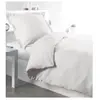Tradilinge Housse de couette percale 100 % coton 78 fils (260x240 cm - Blanc)