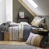 Drap housse percale Marlow Acier TRADILINGE-160 x 200 cm-