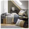 Drap housse percale Marlow Acier TRADILINGE-90 x 190 cm-