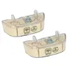 Lot de 2 cartouches anti calcaire Rowenta Clean&Steam et Steam Power