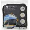 CONTREJOUR 2 pare-soleil textile chaussettes S