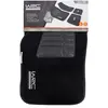 WRC 4 Tapis Universels en Moquette Velours Noir