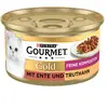 Purina Gourmet Gold Alliance Raffinée 12 x 85 g pour chat - canard, dinde