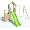 Aire de jeux en bois ULTRA XPERIENCE TRIGANO - 8 enfants