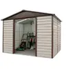 Yardmaster - abri de jardin métal beige et marron 7,18m² - 108tbsl TU
