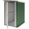 M&s - Abri de jardin métal vert Yardmaster 1,5 m² + kit d'ancrage