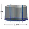 Trigano - Filet de protection pour trampoline de 2,44 m