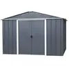 Abri de jardin en métal 65AEYZ - 2,20m2 - anthracite - YARDMASTER
