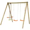 trigano Portique bois 2,30 m Artix DARIFOU - 4 enfants