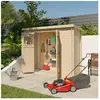 Trigano - Abri de jardin - bois brut - 3 m²