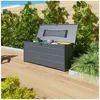 Trigano - Coffre de jardin résine anthracite 465 l