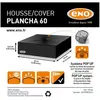 ENO Housse pour plancha 60 en PVC enduit