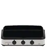 Plancha gaz Eno 80 Enosign inox et noir 3 brûleurs 69 x 40 ENO