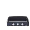 Plancha à gaz 3 brûleurs ENOSIGN 80 Bleu navy - ENO