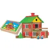 JEUJURA - Mon Chalet en Bois 175 pièces Coffret en Bois