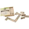 Jeujura - 8141- Jeux de Société-Jeu de Grands Dominos en Bois - Coffret en Bois
