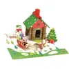 Jeux de construction La maison Du Pere Noel 50 pièces Jeujura TU