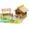 Jeu de construction - JEUJURA - La place du marché - 80 pièces