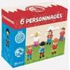 Jeujura - Figurines en bois Jeujura - Personnages - 6 pcs