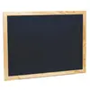 Jeujura - 8780-Tableau en Bois-Grand Tableau Noir en Bois - 88 x 66