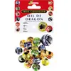 Kim'Play 20 Billes Oeil de dragon et 1 calot